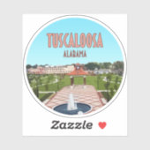Tuscaloosa Alabama Sticker (Vel)