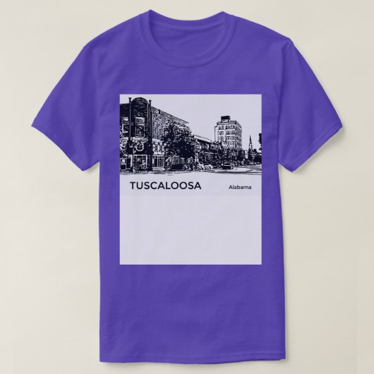 Tuscaloosa Alabama TShirt 1 (Design devant)