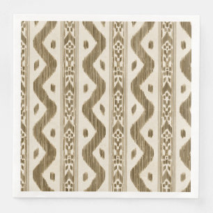 Tuscan Ikat, Geweven Tafelstreep Servet