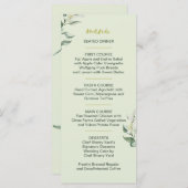 Tuscan Olive Garden Menu (Voorkant / Achterkant)