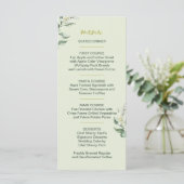 Tuscan Olive Garden Menu (Staand voorkant)