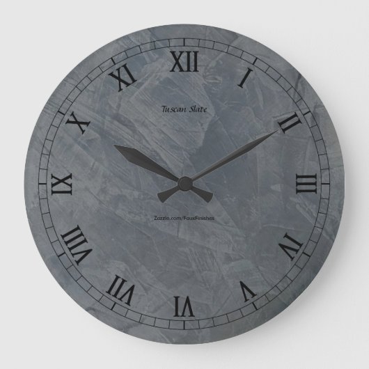 Tuscan Slate Stucco Sharper Version Grote Klok (Voorkant)