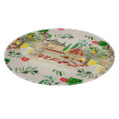 Tuscan, Tuscany, Italy, olijven, lemons, tomatoene Snijplank (Hoek)