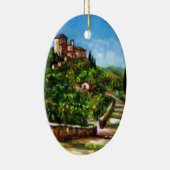 TUSCANY LANDSCAPE 3 KERAMISCH ORNAMENT (Rechts)