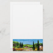 TUSCANY LANDSCAPE 5 BRIEFPAPIER (Voorkant / Achterkant)