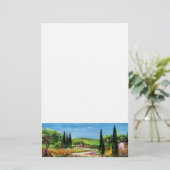 TUSCANY LANDSCAPE 5 BRIEFPAPIER (Staand voorkant)