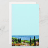 TUSCANY LANDSCAPE 5 BRIEFPAPIER (Voorkant / Achterkant)