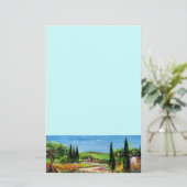 TUSCANY LANDSCAPE 5 BRIEFPAPIER (Staand voorkant)
