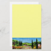 TUSCANY LANDSCAPE 5 BRIEFPAPIER (Voorkant / Achterkant)