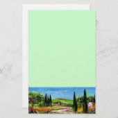 TUSCANY LANDSCAPE 5 BRIEFPAPIER (Voorkant / Achterkant)