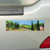 TUSCANY LANDSCAPE 5 BUMPERSTICKER (Op auto)