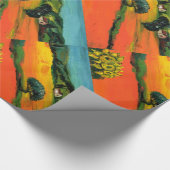 TUSCANY LANDSCAPE MET ZONLOWERS CADEAUPAPIER (Hoek)