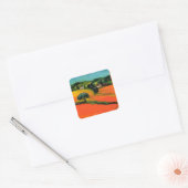 TUSCANY LANDSCAPE vierkant Vierkante Sticker (Envelop)