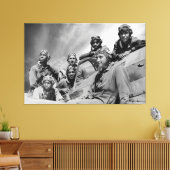Tuskegee Airmen 1942 Canvas Afdruk (Insitu (Woonkamer))