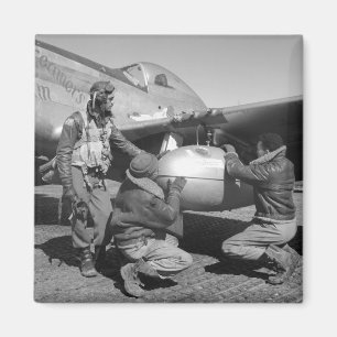 Tuskegee Airmen, 1945 Magneet