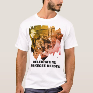 TUSKEGEE AIRMEN Afro-Amerikaanse Helden T-shirt