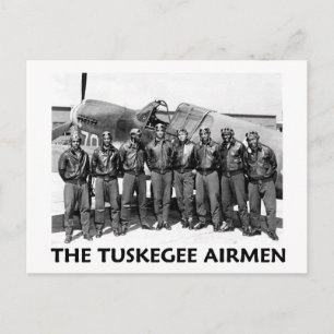 Tuskegee Airmen Briefkaart