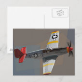 Tuskegee Airmen Briefkaart (Voorkant / Achterkant)