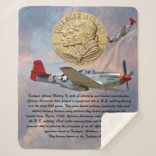 Tuskegee Airmen COIN Sherpa Deken