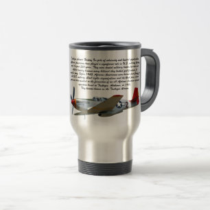 TUSKEGEE AIRMEN    COINTRAVEL MUG