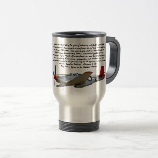 TUSKEGEE AIRMEN    COINTRAVEL MUG (Devant droit)