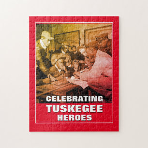 TUSKEGEE AIRMEN DAG Vieren Legpuzzel