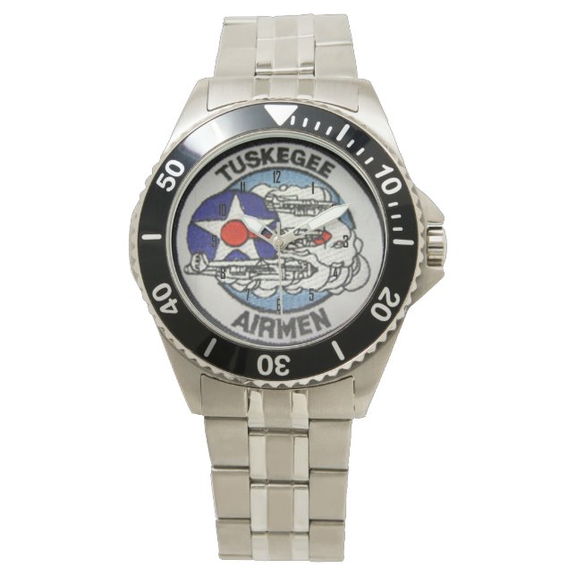 TUSKEGEE AIRMEN HORLOGE (Voorkant)