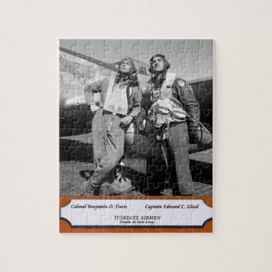 Tuskegee Airmen Legpuzzel (Verticaal)