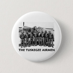 Tuskegee Airmen Ronde Button 5,7 Cm