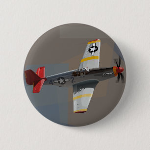 Tuskegee Airmen Ronde Button 5,7 Cm