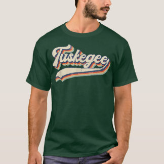 Tuskegee Sports Name Retro Gift Mannen Vrouwen T-shirt