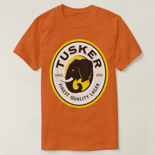 TUSKER LAGER by ABEL 2017 T-shirt (Design voorkant)