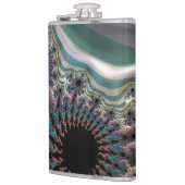 Tussen de kolf van het vouwvat heupfles (Links)