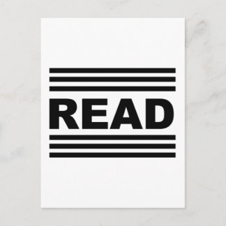 Tussen de lijnen lezen briefkaart