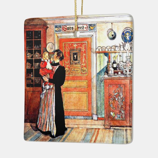 Tussen Kerstmis en New Aco, Keramisch Ornament (Links)