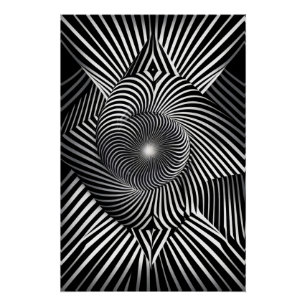 Tussen lijnen en dimensies perfect poster