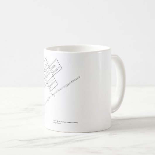 Tussen Mars en Jupiter Koffiemok (Voorkant rechts)