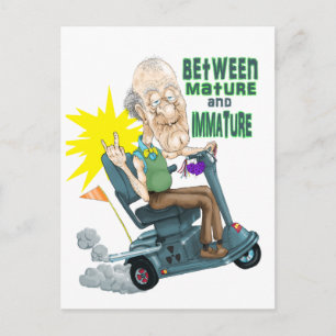 Tussen Matuur en Imature Briefkaart