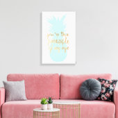 Tussen Rood I Canvas Afdruk (Insitu (Woonkamer))