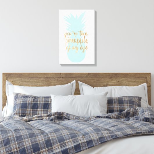 Tussen Rood I Canvas Afdruk (Insitu (Slaapkamer))
