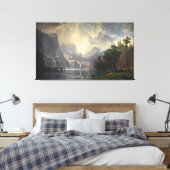 Tussen Sierra Nevada Californië berglandschap Canvas Afdruk (Insitu (Slaapkamer))