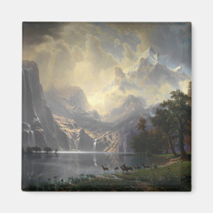 Tussen Sierra Nevada Californië berglandschap Magneet