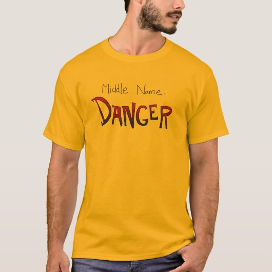 Tussennaam: Danger T-shirt (Voorkant)