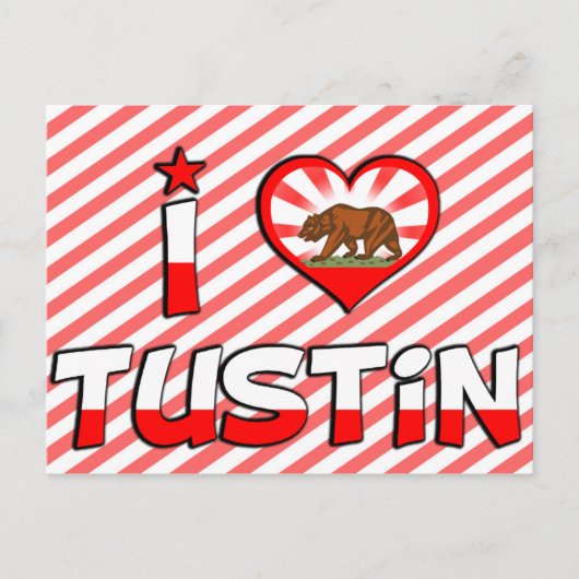 Tustin, CA Briefkaart (Voorkant)