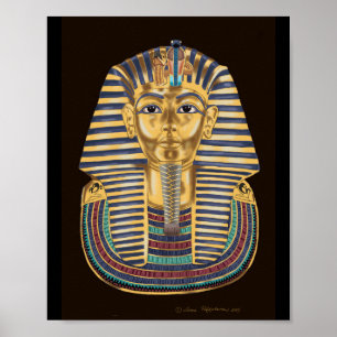 Tutankhamon's gouden Masker Poster