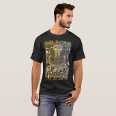 Tutankhamun Ancient Egypt Pharoah King Tut Ankh T-shirt (Voorkant volledig)