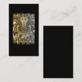 Tutankhamun Ancient Egypt Pharoah King Tut Ankh Visitekaartje (Voorkant / Achterkant)