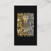 Tutankhamun Ancient Egypt Pharoah King Tut Ankh Visitekaartje (Voorkant)