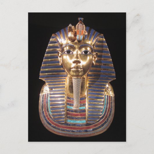 Tutankhamun Briefkaart (Voorkant)