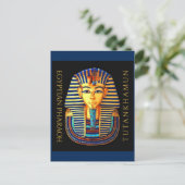 TUTANKHAMUN Discovery Centennial Briefkaart (Staand voorkant)